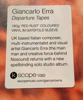 LP Giancarlo Erra: Departure Tapes CLR 416325