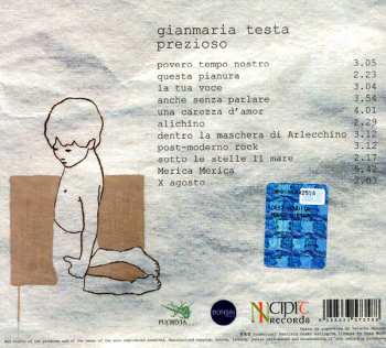 CD Gianmaria Testa: Prezioso 95174