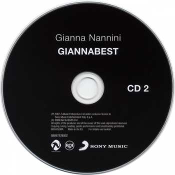 2CD Gianna Nannini: GiannaBest 14041
