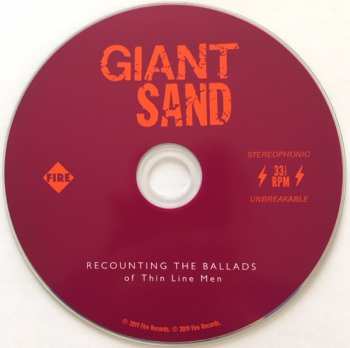 CD Giant Sand: Recounting The Ballads Of Thin Line Men 179017