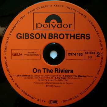 LP Gibson Brothers: On The Riviera 425416