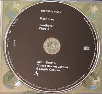 CD Gidon Kremer: Piano Trios 422548