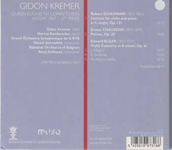 CD Gidon Kremer: Queen Elisabeth Competition, Violin 1967 441139