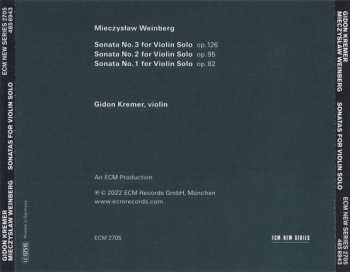CD Gidon Kremer: Sonatas For Violin Solo 441209