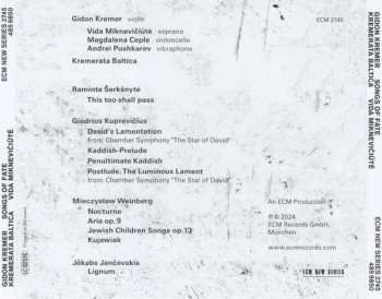 CD Gidon Kremer: Songs Of Fate 542127