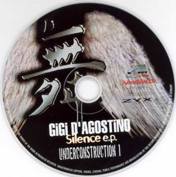 CD Gigi D'Agostino: Silence E.P. Underconstruction 1 341371