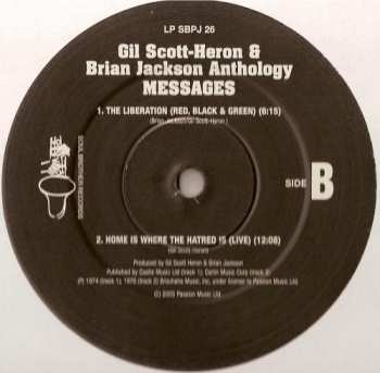 2LP Gil Scott-Heron & Brian Jackson: Anthology. Messages 428615