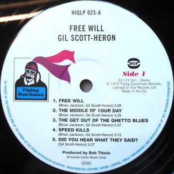 LP Gil Scott-Heron: Free Will 134997