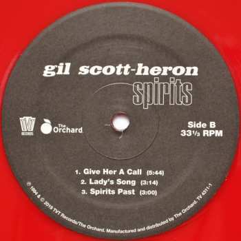 2LP Gil Scott-Heron: Spirits CLR 228698