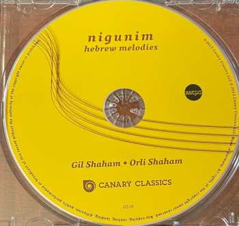 CD Gil Shaham: Nigunim . Hebrew Melodies 503196