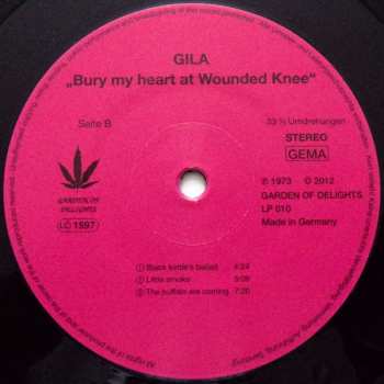 LP Gila: Bury My Heart At Wounded Knee LTD | NUM 345426