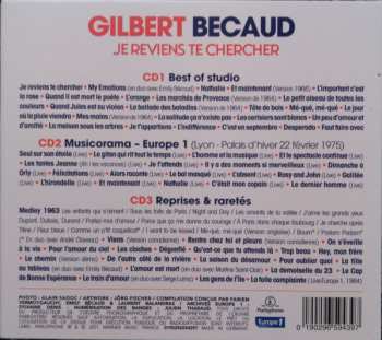 3CD Gilbert Bécaud: Je Reviens Te Chercher 282218