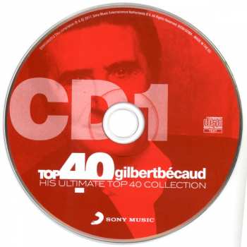 2CD Gilbert Bécaud: Top 40 Gilbert Bécaud (His Ultimate Top 40 Collection) 407090