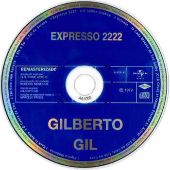 CD Gilberto Gil: Expresso 2222