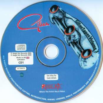 2CD Gillan: The Gillan Tapes - Volume 3 273041
