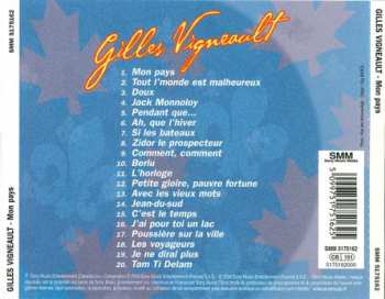 CD Gilles Vigneault: Mon Pays
