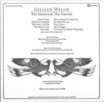 CD Gillian Welch: The Harrow & The Harvest 370621