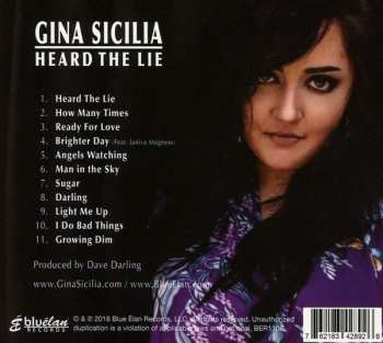 CD Gina Sicilia: Heard The Lie 255804