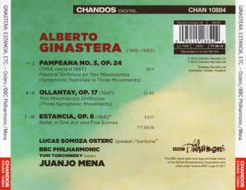 CD Alberto Ginastera: Orchestral Works 1 – Estancia • Ollanty • Pampeana No. 3 455647