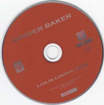 CD/DVD Ginger Baker: Live In London 2009 430490