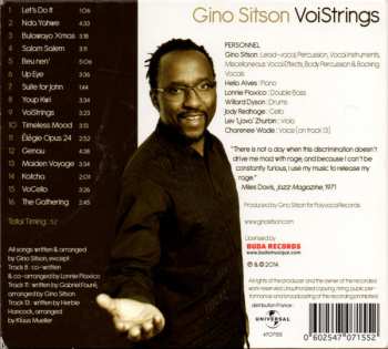 CD Gino Sitson: VoiStrings