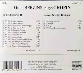 CD Ģints Bērziņš: Ģints Bērziņš Plays Chopin 337499