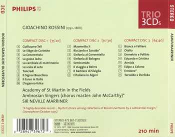 3CD Gioacchino Rossini: Complete Overtures 528466