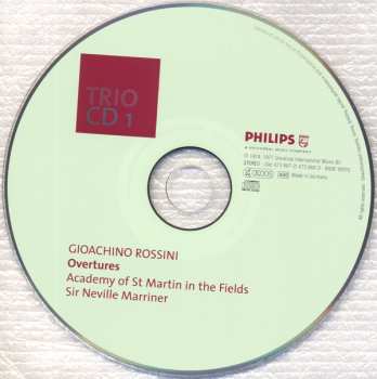 3CD Gioacchino Rossini: Complete Overtures 528466