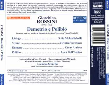 2CD Gioacchino Rossini: Demetrio E Polibio 321742