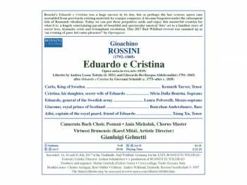 2CD Gioacchino Rossini: Eduardo E Cristina 156806