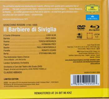 2CD/DVD/Blu-ray Gioacchino Rossini: Il Barbiere Di Siviglia DLX 525734