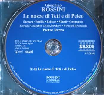 CD Gioacchino Rossini: Le nozze di Teti e di Peleo 310587