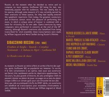 CD Gioacchino Rossini: Opera Overtures In Transcriptions For Wind Band 298029