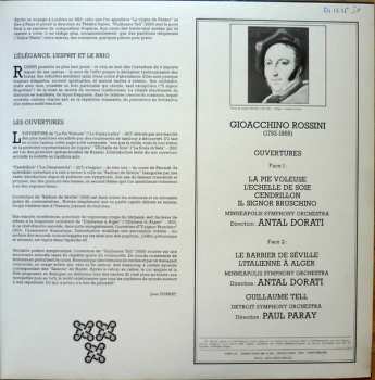 LP Gioacchino Rossini: Ouvertures 53149