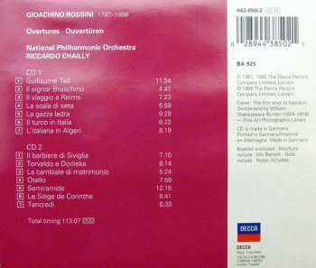 2CD Gioacchino Rossini: Overtures 171