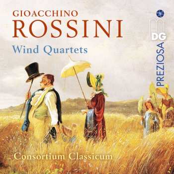 Gioacchino Rossini: Quartette Für Flöte, Klarinette, Horn, Fagott Nr. 1-6