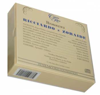 3CD/Box Set Gioacchino Rossini: Ricciardo e Zoraide 48617