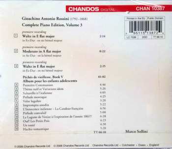 CD Gioacchino Rossini: Rossini: Complete Piano Edition (Volume 3) 304743