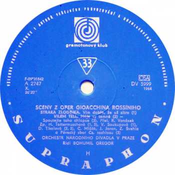LP Gioacchino Rossini: Scény Z Oper 153662