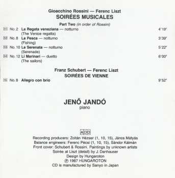 CD Gioacchino Rossini: Soirées Musicales / Soirées De Vienne 456288