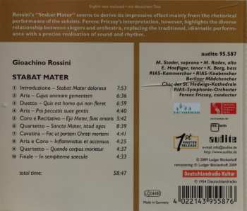 CD Gioacchino Rossini: Stabat Mater 324106