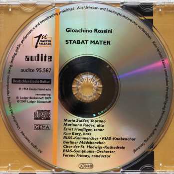 CD Gioacchino Rossini: Stabat Mater 324106