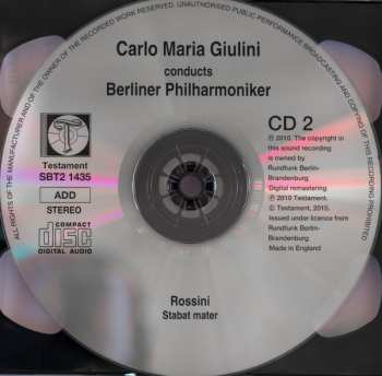 2CD Gioacchino Rossini: Stabat Mater 309240
