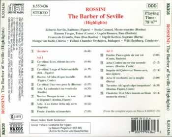 CD Gioacchino Rossini: The Barber Of Seville (Highlights) 261800