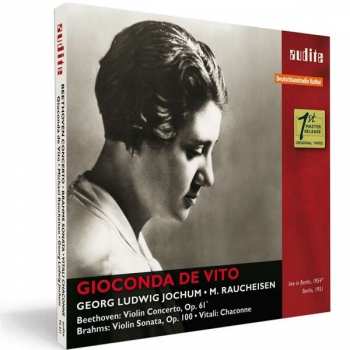 CD Gioconda De Vito: Violin Concerto Op.61 / Violin Sonata Op.100 / Chaconne 476222