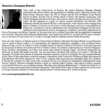 CD Giorgio Federico Ghedini: Complete Piano Music 1 - 29 Canoni • Nove Pezzi • Tema Con Variazioni 455761