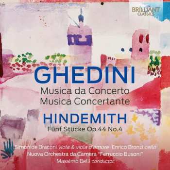 Album Giorgio Federico Ghedini: Musica Da Concerto Für Viola & Streichorchester