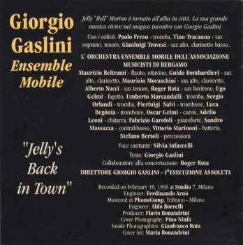 CD Giorgio Gaslini: Jelly's Back In Town 402093