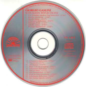 CD Giorgio Gaslini: Schumann Reflections