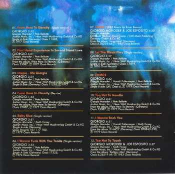 CD Giorgio Moroder: Best Of Electronic Disco DLX | DIGI 151876